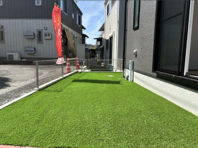 熊本市北区八景水谷３丁目の一戸建ての庭