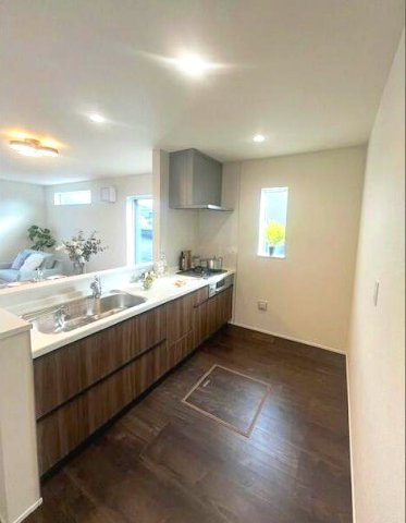 熊本市北区八景水谷３丁目の一戸建てのキッチン