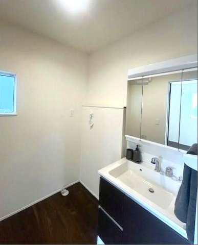 熊本市北区八景水谷３丁目の一戸建ての洗面所