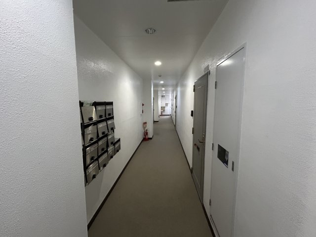 三景マンションのロビー