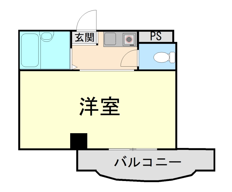 三景マンションの間取り