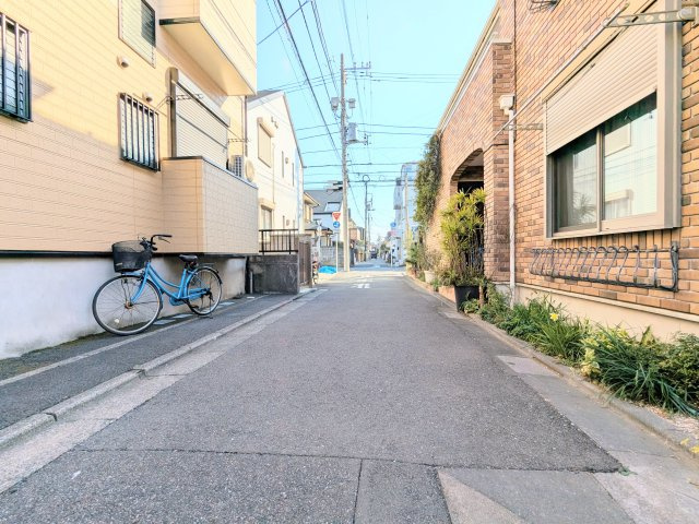 葛飾区高砂３丁目の売地の前面道路含む現地写真|～前面道路含む現地写真～