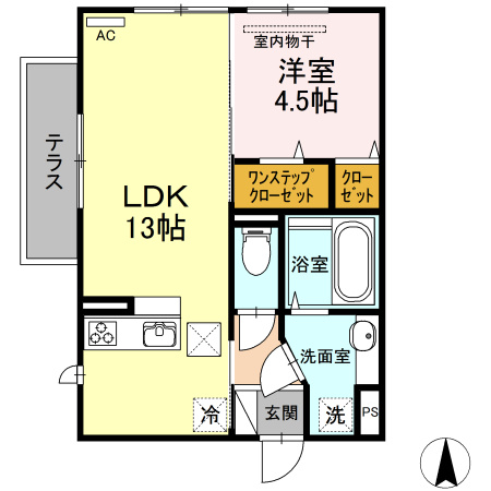 ラニー ラグーンの間取り