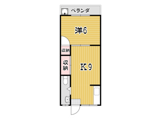 【間取り】 | 浦城アパートＡ