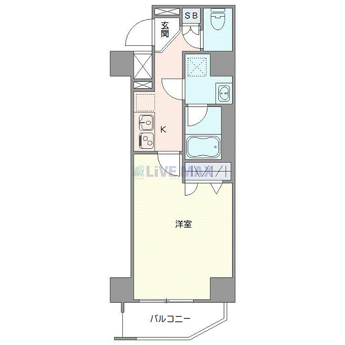 PREMIUM CUBE G 駒沢大学の間取り