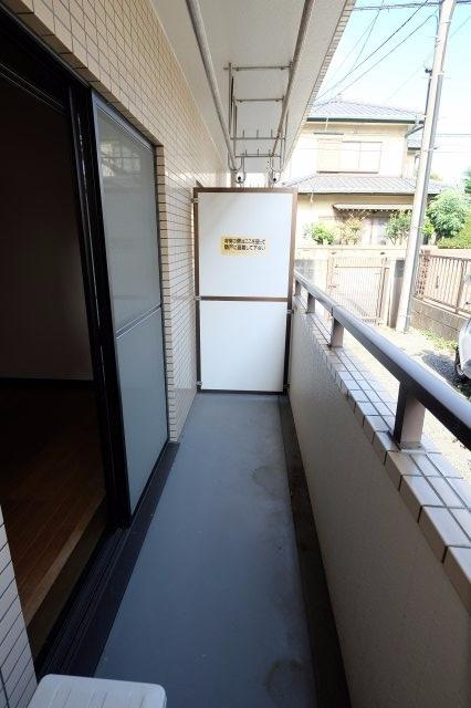 ミラ黒砂のバルコニー
