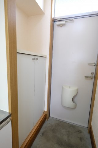 コーポアルタⅢの玄関