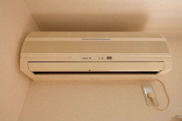 コーポアルタⅢの設備|エアコン