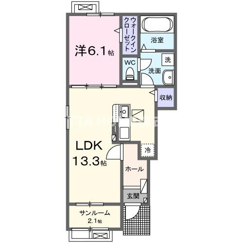 丹波市柏原町北山のアパート