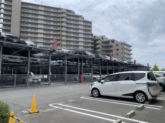 ミリカテラス3街区の駐車場