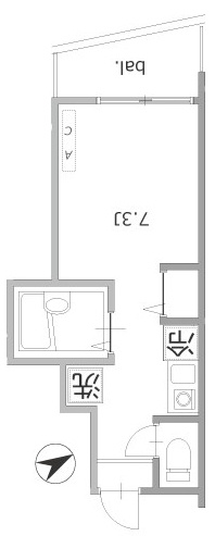 ブロッサムテラス町屋の間取り