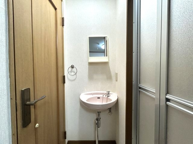 うえむらハイツの洗面所