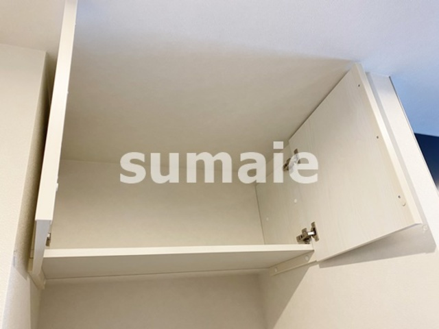 Belle　couleurの収納|洗濯機置き場上部の収納です☆