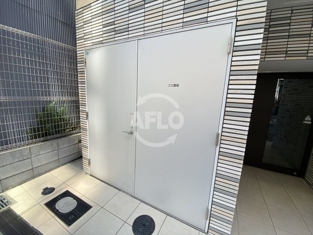 クレビオス天満橋のその他共用部分|クレビオス天満橋　ゴミ置場