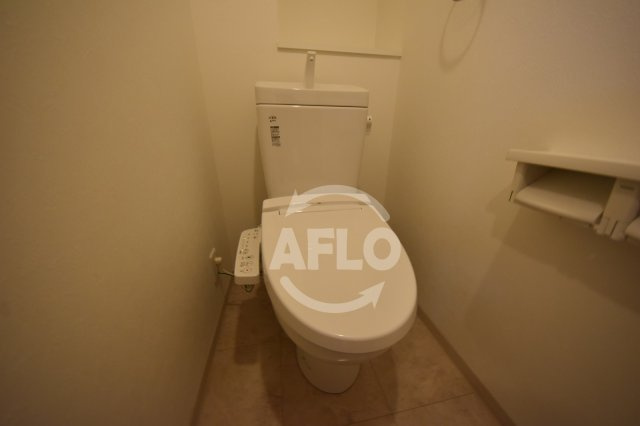 クレビオス天満橋のトイレ|クレビオス天満橋　温水洗浄便座