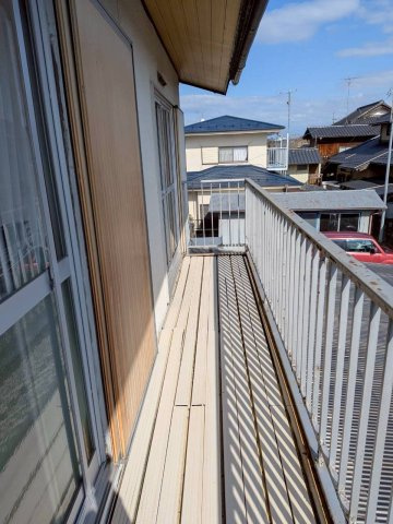 売中古住宅　城里町石塚のバルコニー