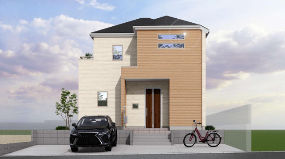 【駐車3台可能】南国市緑ヶ丘2期1号棟　新築一戸建て