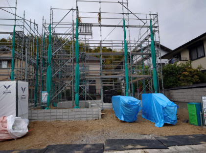 【駐車3台可能】南国市緑ヶ丘2期1号棟　新築一戸建てのその他|工事中写真