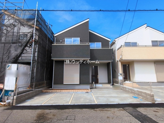 越谷市大沢第2　新築一戸建て　1号棟の外観