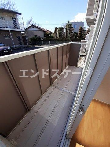 テルサ中居Ｂのバルコニー|高崎、前橋のお部屋探しはエンドスケープまで！お客様の理想お聞かせ下さい♪