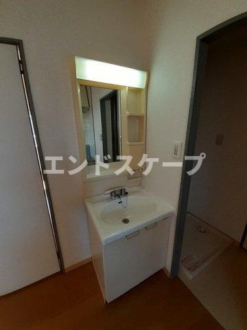 テルサ中居Ｂの洗面所|高崎、前橋のお部屋探しはエンドスケープまで！お客様の理想お聞かせ下さい♪