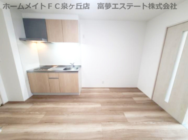 【居間・リビング】 | フジパレス北野田Ⅵ番館 | リビングと洋室の戸を閉めたとき