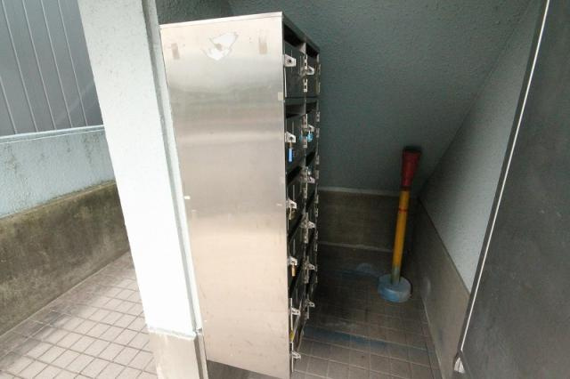 ハイツいいだのエントランス