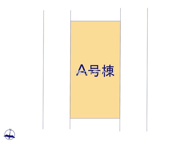 春日部市南4丁目　新築一戸建ての区画図