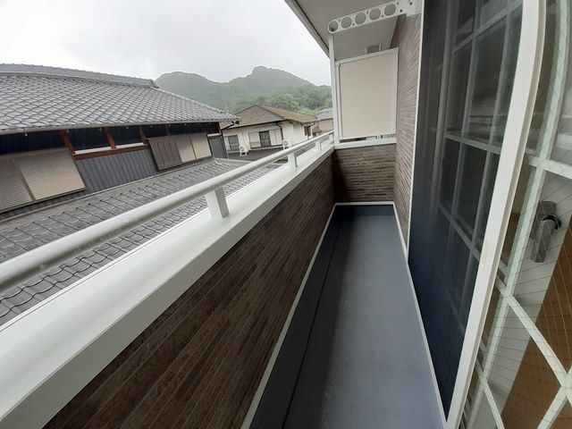 サニーヒル藤原台のバルコニー