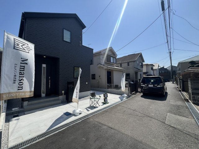 日野大坂上3丁目第１期の前面道路含む現地写真