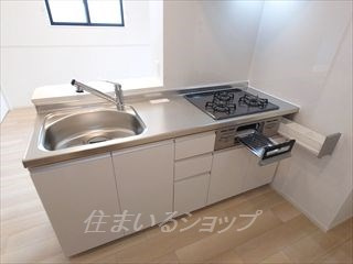 カーサ　ルーナのキッチン|浄水器一体型シャワー水栓