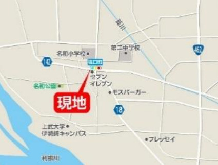 【中古平屋】伊勢崎市堀口町1期　２LDKの地図