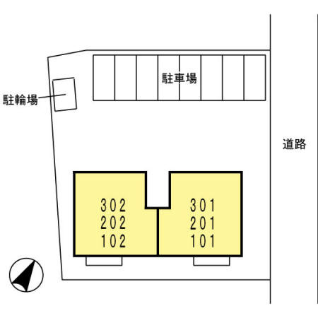 アーク小野の区画図