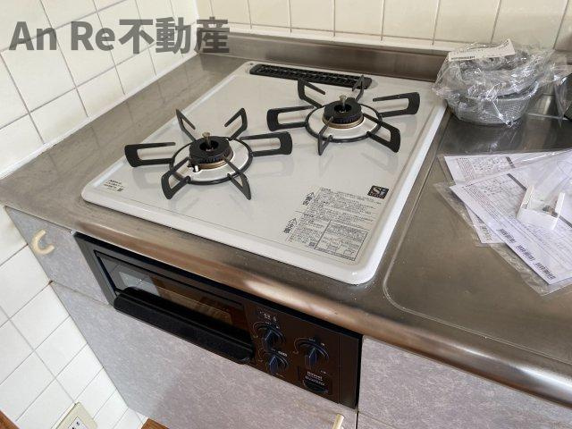 川口市戸塚東１丁目の賃貸マンションのキッチン