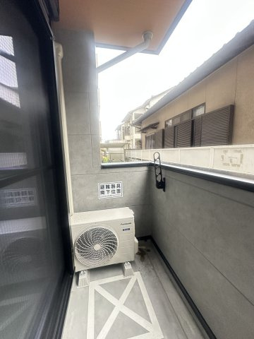 サクラテラス 箱崎宮のバルコニー