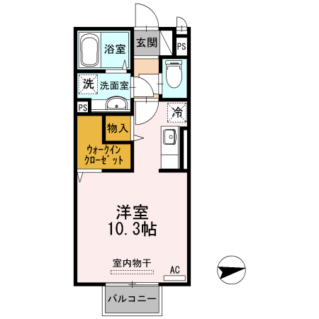 エガールの間取り