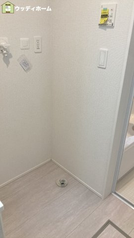 越谷市南越谷　新築一戸建て　2号棟のランドリースペース