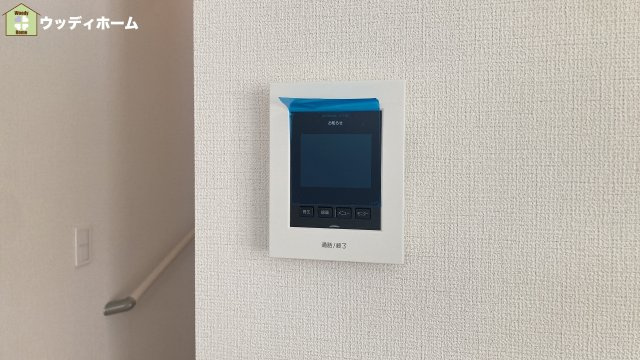 越谷市南越谷　新築一戸建て　2号棟の防犯設備