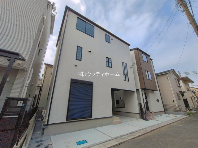 越谷市南越谷　新築一戸建て　3号棟の外観