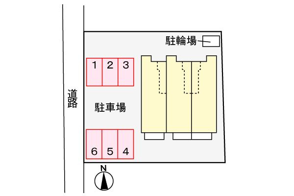 プレッソ重原　　刈谷市の賃貸ならクラスホーム刈谷店の駐車場