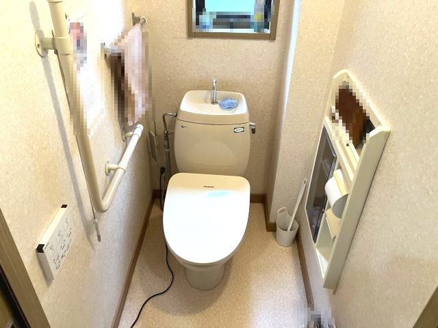 八社宮　中古戸建　6LDKのトイレ