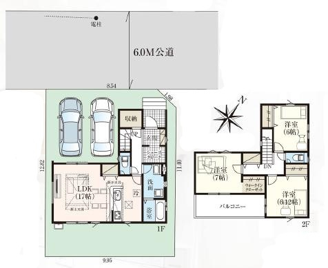 春日部市豊町5期　新築一戸建て