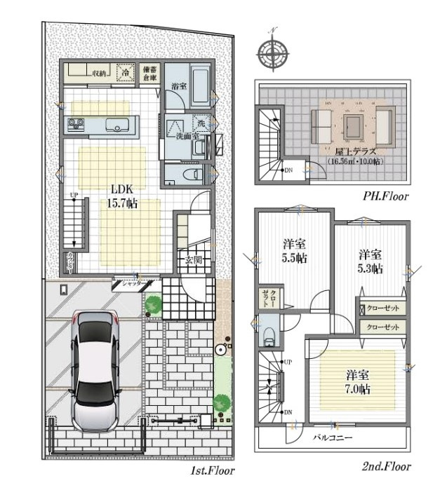 ひばりヶ丘　全2棟　1号棟