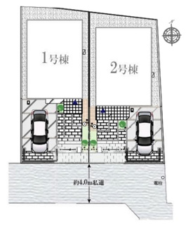 【区画図】 | ひばりヶ丘　全2棟　1号棟 | ひばりヶ丘　全2棟　1号棟