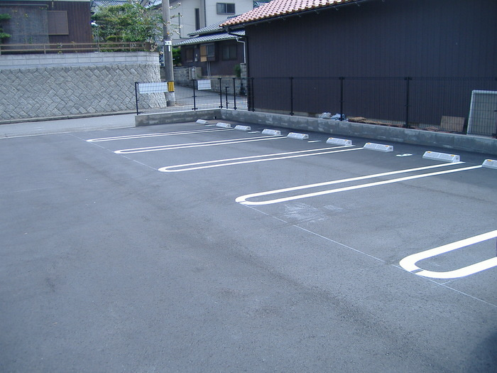 マノワール島田の駐車場
