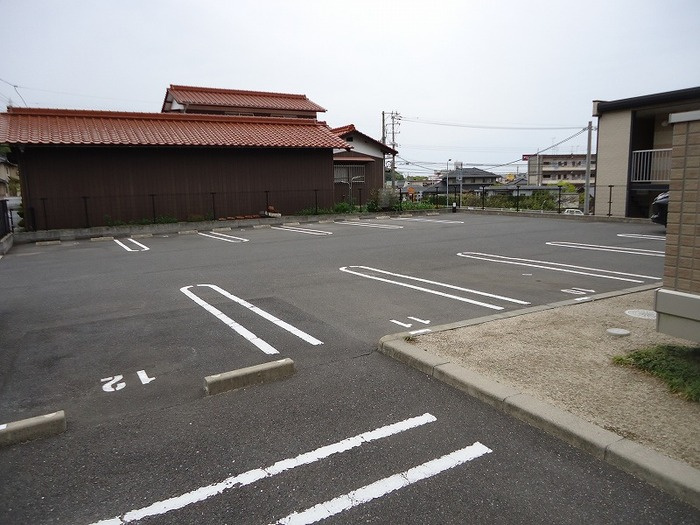 マノワール島田の駐車場