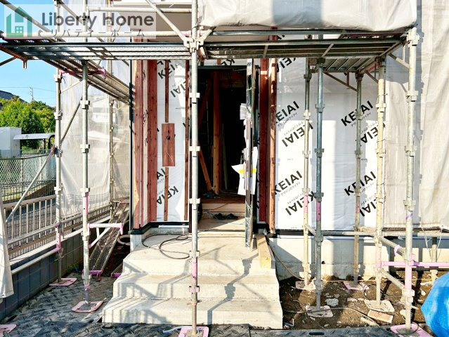 常陸太田市西三町1期　新築戸建　1号棟のエントランス