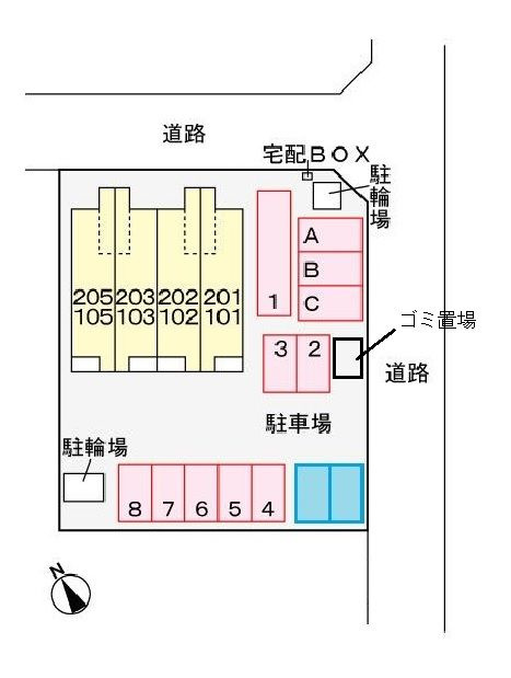 サニーウェル　　刈谷市近郊の賃貸ならクラスホーム刈谷店の駐車場