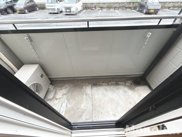 パストラルハイムのバルコニー