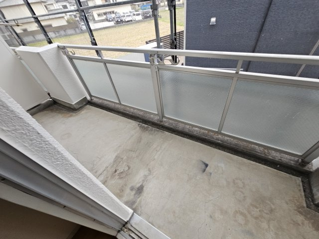 モアレ大久保のバルコニー